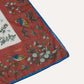 Birds Of Paradise Print Wool-Silk Bandana Limited Edition