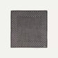 Drake's Black Spots Print Wool-Silk Pocket Square