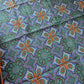 Drake's Brown Blue Large Paisley Floral Print Wool-Silk Bandana
