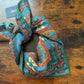 Drake's Kilim Print Wool-Silk Bandana