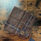 Drake's Brown Kilim Print Wool-Silk Pocket Square