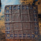 Drake's Brown Kilim Print Wool-Silk Pocket Square
