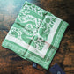 Drake's Clementina Collection Print Silk Pocket Square