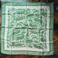 Drake's Clementina Collection Print Silk Pocket Square