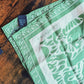 Drake's Clementina Collection Print Silk Pocket Square