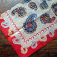 Drake's Paisley Print Cotton-Silk Pocket Square