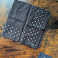 Drake's Black Spots Print Wool-Silk Pocket Square