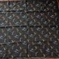 Drake's Brown Skiing Print Wool-Silk Bandana Limited Edition