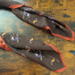 Drake's Brown Skiing Print Wool-Silk Bandana Limited Edition