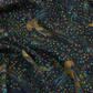 Drake‘s Navy Floral Birds of Paradise Print Wool-Silk Scarf Limited Edition