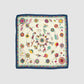 [Minor flaws] Drake's Zodiac Print Wool-Silk Bandana
