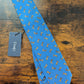 Drake's badminton motif handmade tipped silk tie product image