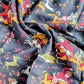 Drake's Black and Blue Mughal Fringed Printed Wool and Silk-Blend Scarf - image 2