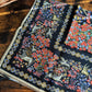 Drake's Black Mythical Forest Print Wool-Silk Bandana - image 3
