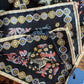 Drake's Black Mythical Forest Print Wool-Silk Bandana - image 6
