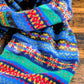 Drake's Blue Fair Isle Lambswool Scarf - image 5