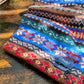 Drake's Blue Multicoloured Fair Isle Lambswool Scarf - image 2