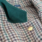 Drake's Brown and Green Houndstooth Check Tweed Games Blazer Mk. VII - image 4