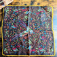 Drake's Brown Birds of Paradise Print Wool-Silk Pocket Square - image 2