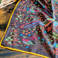 Drake's Brown Birds of Paradise Print Wool-Silk Pocket Square - image 4