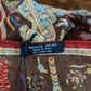 Drake's Brown Classic Mughal Print Wool Silk Scarf - image 6