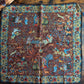 Drake's Brown Mughal Print Wool-Silk Pocket Square - image 4