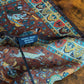 Drake's Brown Mughal Print Wool-Silk Pocket Square - image 6