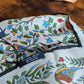Drake's Ecru Birds of Paradise Print Wool-Silk Pocket Square - image 3