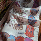 Drake's Ecru Elephants and Flowers Print Wool-Silk Scarf - image 3