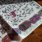 Drake's Ecru Elephants and Flowers Print Wool-Silk Scarf - image 5