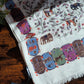Drake's Ecru Elephants and Flowers Print Wool-Silk Scarf - image 6