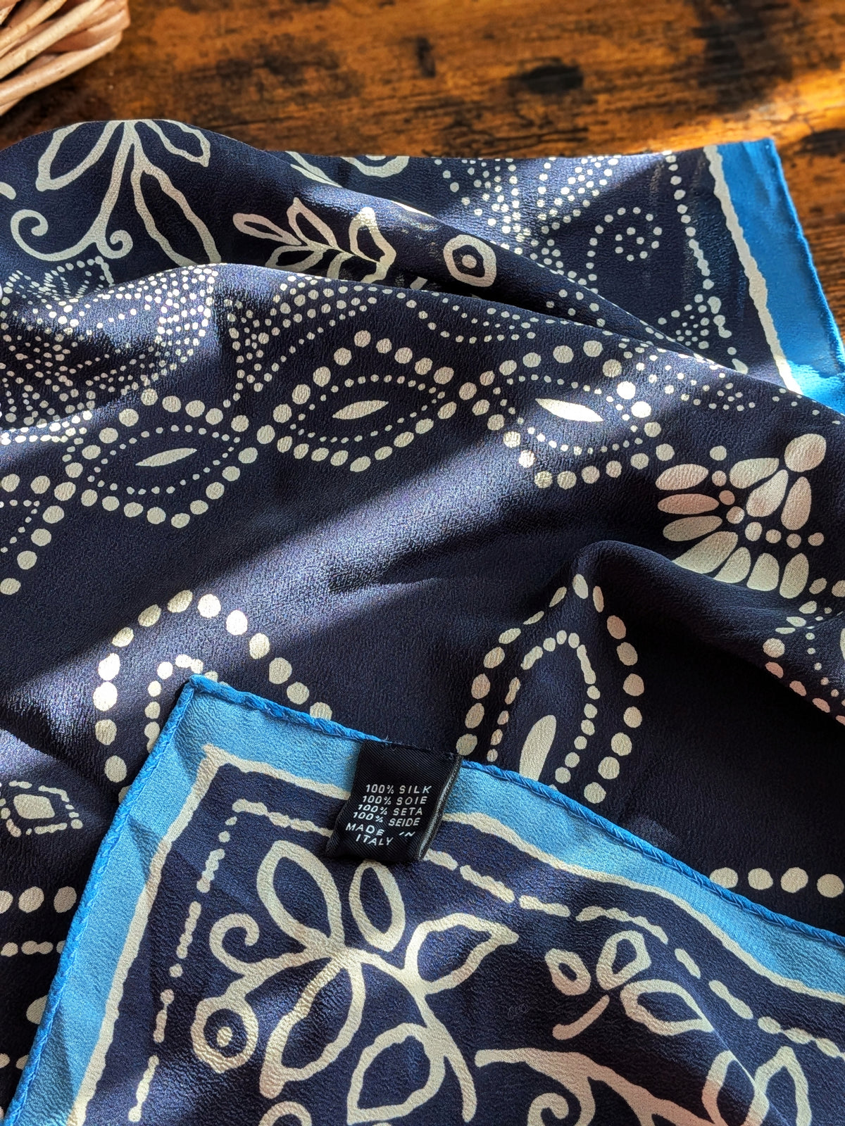 Drake's Floral Paisley-printed Bandana - image 2