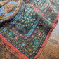 Drake's floral wool silk print scarf product image