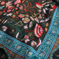 Drake's Green Classic Mughal Print Wool Silk Scarf - image 2