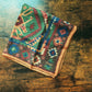 Drake's green kilim print wool silk pocket square product image