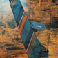 Drake's grenadine multicoloured handmade striped silk tie product image