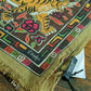 Drake's Khaki Jumbo Tiger Print Wool-Silk Scarf - image 5
