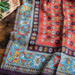 Drake's Kilim Print Wool-Silk Long Scarf - image 3