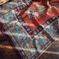 Drake's Kilim Print Wool-Silk Long Scarf - image 5