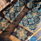 Drake's Medallion Print Wool-Silk Scarf - image 1