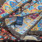 Drake's Mughal Garden Print Wool-Silk Scarf Brown - image 3
