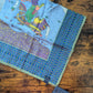 Drake's mughal tribe graphic pattern wool silk blend bandana product image