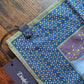Drake's mughal tribe graphic pattern wool silk blend bandana detail view 4