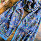 Drake's Navy Antique Village Printed Scarf - image 1