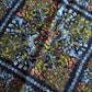 Drake's Navy Floral Unicorn Print Wool-Silk Pocket Square - image 2