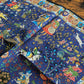 Drake's Navy Mughal Print Wool-Silk Pocket Square - image 5