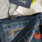 Drake's navy mythical animals print wool silk bandana detail view 2