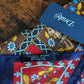 Drake's Navy Mythical Animals Print Wool Silk Scarf - image 7
