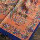 Drake's Orange Birds of Paradise Print Tubular Wool-Silk Scarf - image 1