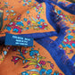 Drake's Orange Birds of Paradise Print Tubular Wool-Silk Scarf - image 6